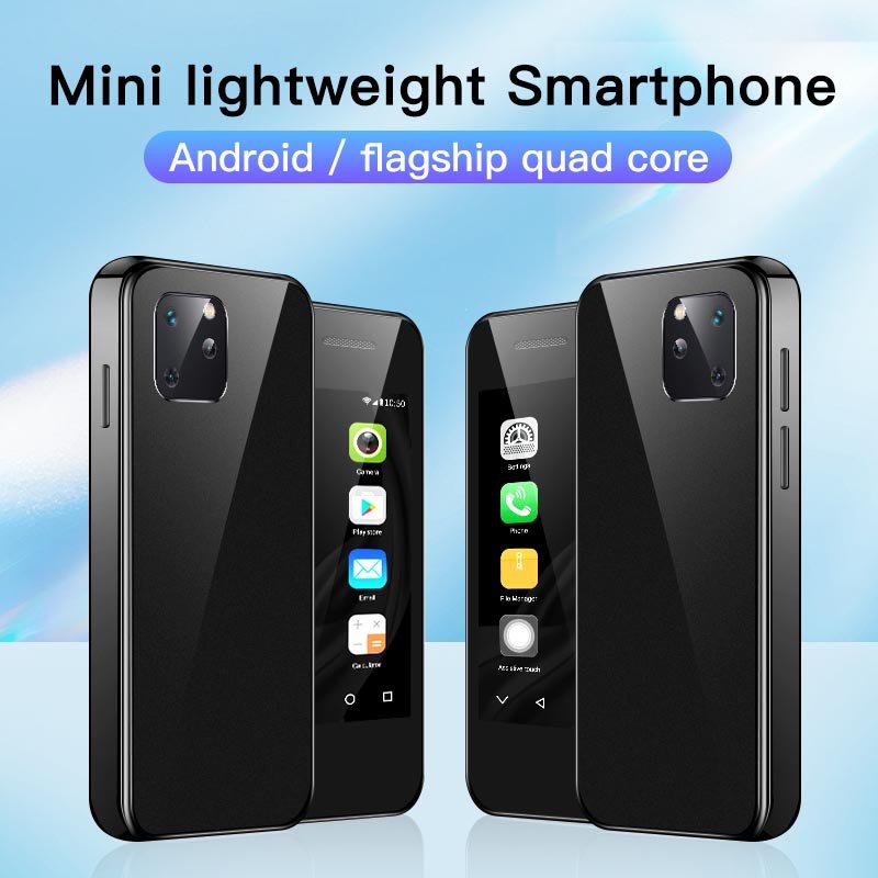 SOYES XS13 Mini Smartphone Suitable for Android Google Play Store Soyo Card Pocket Backup Machine 3G WCDMA Small Mobile Phone